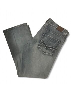 VTG Y2K Men's Light Blue Bootcut Denim Jeans Size W36 x L30